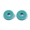 Handmade Polymer Clay Beads X-CLAY-Q251-6.0mm-107-3