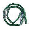 Synthetic Malachite Beads Strands G-C128-A30-01-4