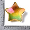 Electroplated Glass Pendants GLAA-G122-05B-3