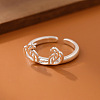 Brass Cuff Open Rings for Women WG9A7A9-01-1