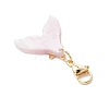 Mermaid Tail Resin Pendant Decorations HJEW-JM03120-5
