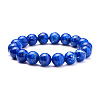 Natural Lapis Lazuli Round Beads Stretch Bracelets BJEW-PH0001-10mm-02-2