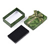 Flower Printed Cardboard Jewelry Boxes CBOX-T006-07A-4