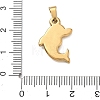 304 Stainless Steel Pendants STAS-B141-03A-G-3