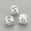 925 Sterling Silver Beads X-STER-S002-16-4mm-1