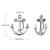 Tibetan Style Alloy Pendants LS-LF0835Y-2
