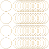 50Pcs Brass Linking Rings KK-SP0002-12B-1