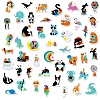 Colorful Cartoon Animal Paper Stickers ANIM-PW0001-139-2