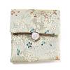 Flower Print Cloth Jewelry Storage Bags ABAG-A009-04A-1