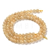 Natural Yellow Garnet Beads Strands G-Z129-C01-4mm-01-3