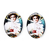 Glass Cabochons GGLA-T004-01-J-1