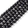 Natural Silver Obsidian Beads Strands X-G-D083-01A-1