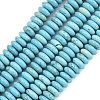 Dyed Natural Magnesite Beads Strands G-B173-A01-02-2