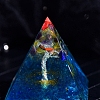 Orgonite Pyramid Resin and Glass Display Decorations PW-WG14D54-01-3