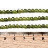 Natural Green Jade Beads Strands G-P603-C-4mm-03A-5