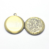 Brass Locket Pendants X-KK-F717-41AB-NR-4