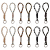 12Pcs 6 Styles Polyester & Spandex Parachute Cord Pendant Decorations HJEW-FG00041-1