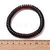 Natural Amber Beaded Stretch Bracelets for Women Men BJEW-D462-02B-3