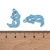 Spray Painted Alloy Pendants AL-CBA5D51-01D-01-3