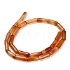 Dyed Natural Agate Beads Strands G-G203-01I-3