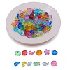 Transparent Acrylic Beads OACR-WH20001-05B-1