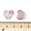 Handmade Transparent Lampwork Beads BLOW-D300-07G-4
