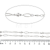 304 Stainless Steel Link Chain CHS-H028-07B-P-2