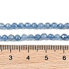 Natural Devil Blue Aquamarine Beads Strands GG-CBAF158-D01-09-4