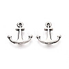 Tibetan Style Alloy Pendants TIBEP-T053-08AS-1