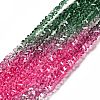 Transparent Glass Bead Strands LS-GLAA-H023-02J-2