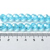 Electroplate Glass Bead Strands LS-EGLA-R015-8mm-12-2