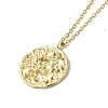 Brass Micro Pave Clear Cubic Zirconia Pendants Necklaces NJEW-K269-03A-G-1