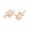 Alloy Enamel Pendants PALLOY-T092-26G-03-2