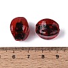 Handmade Silver Foil Glass Beads FOIL-N034-01G-3