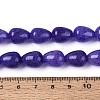Baking Paint Crackle Glass Beads Strands DGLA-N019-03A-06-4