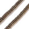 Electroplated Synthetic Non-magnetic Hematite Beads Strands G-P545-A01-01A-1