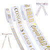 3Rolls 3 Styles Graduation Season Polyester Ribbon OCOR-PH0036-82A-1