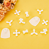 Olycraft 52Pcs 5 Styles Plastic Doll Joints KY-OC0001-37-4