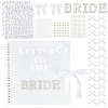 DIY Wedding Photo Album Guestbook Set DIY-TW0001-04B-1