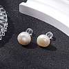 Natural Pearl Ear Studs EJEW-P286-35P-4