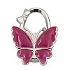 Glitter Butterfly Zinc Alloy Crystal Rhinestone Bag Hanger BAGH-F001-A04-1