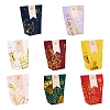 Spritewelry 40Sets 8 Colors Rectangle Paper Flip Gift Bags CON-FW0001-05-1