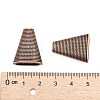 Tibetan Style Bead Cones TIBEB-00957-R-NR-3