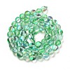 Transparent Glass Beads GLAA-B022-6mm-02-2