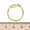 Brass Micro Pave Clear Cubic Zirconia Cuff Rings RJEW-F103-05-G-4