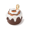Brass Enamel Pendants KK-CBA8989-01C-2