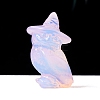 Opalite Carved Owl Figurines PW-WG0199F-05-1