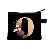 Initial Letter with Flower Cosmetic Bag PW-WG1F7F6-12-1