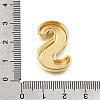 Brass Slide Charms KK-Z163-01G-S-3