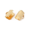 304 Stainless Steel Ribbon Crimp Ends X1-STAS-E471-05J-G-2